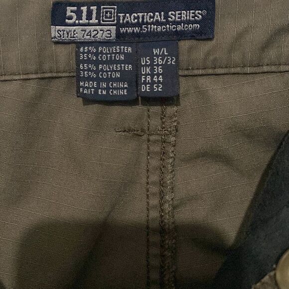 5.11 Tactical Men’s Tactical Pants Size 36” x 30” - Picture 3 of 5